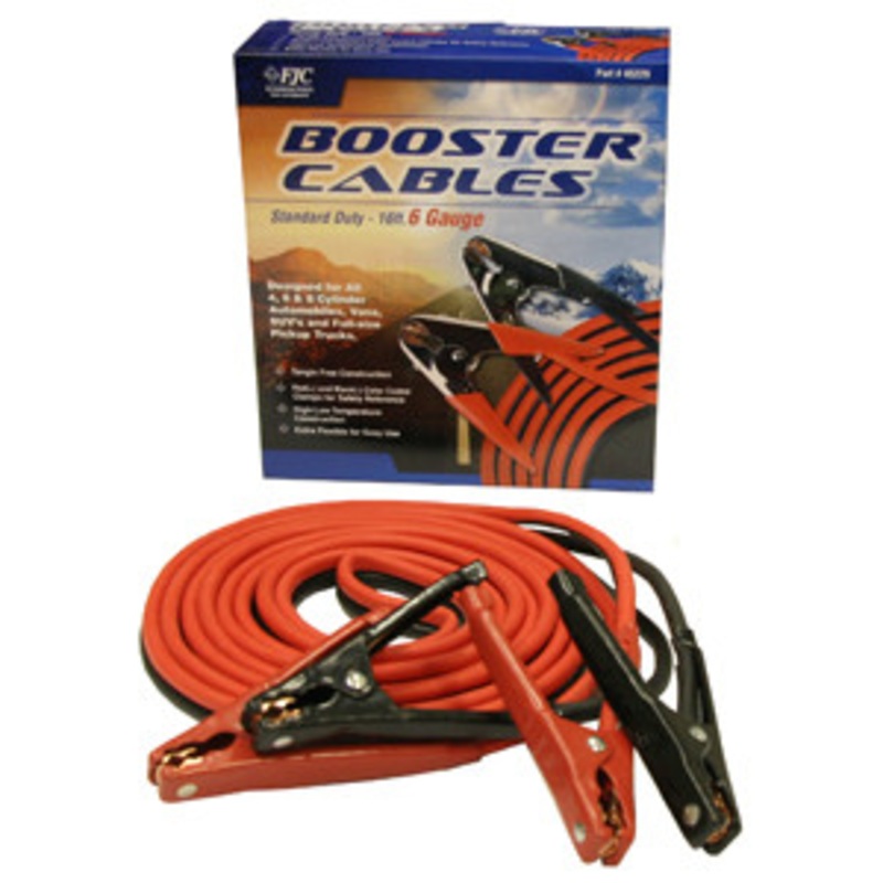 FJC Inc. 500 Amp Clamp 16 Booster Cables 6 Gage – FJ45229