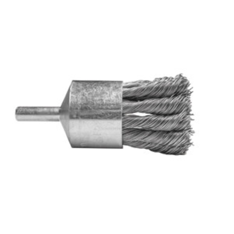 Century Drill & Tool 1-1/8 Knotted .0118 Wire End Brush Hex Shank – CY76204