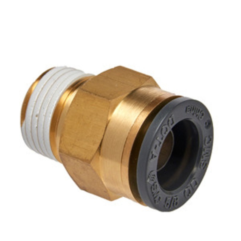 S.U.R.&R. Straight Male Connector 5/8 Tube X 1/2 NPT (2) – SRRABM550