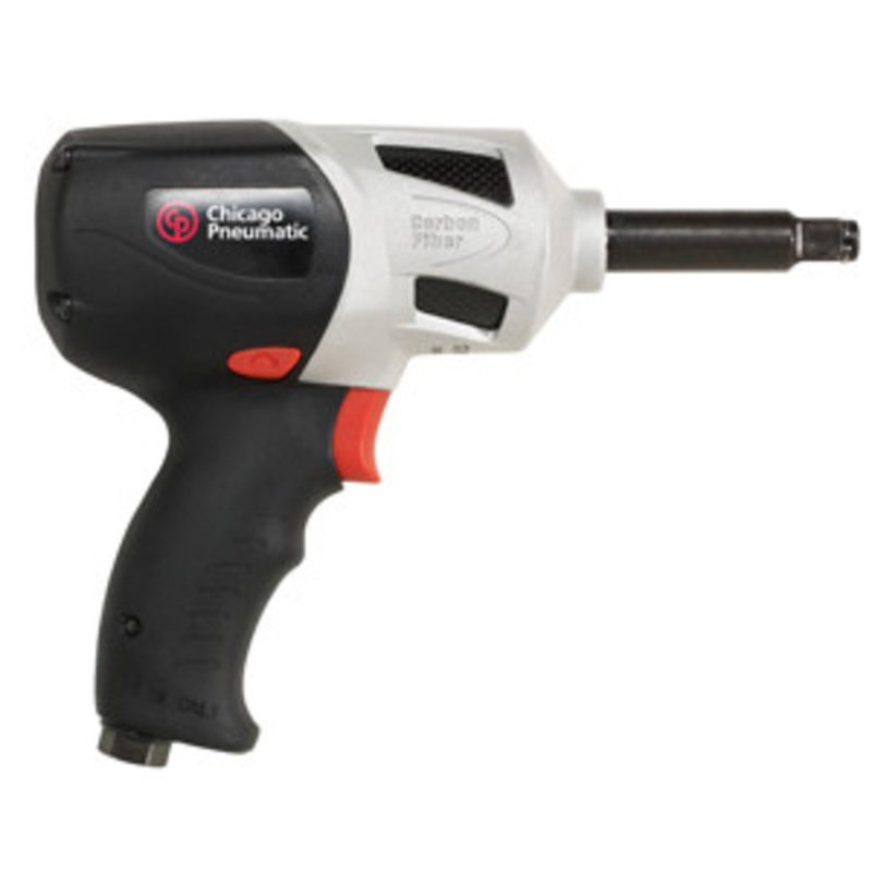 Chicago Pneumatic 1/2 Composite Carbon Fiber Impact Wrench with 2 Extended – CP7759Q-2