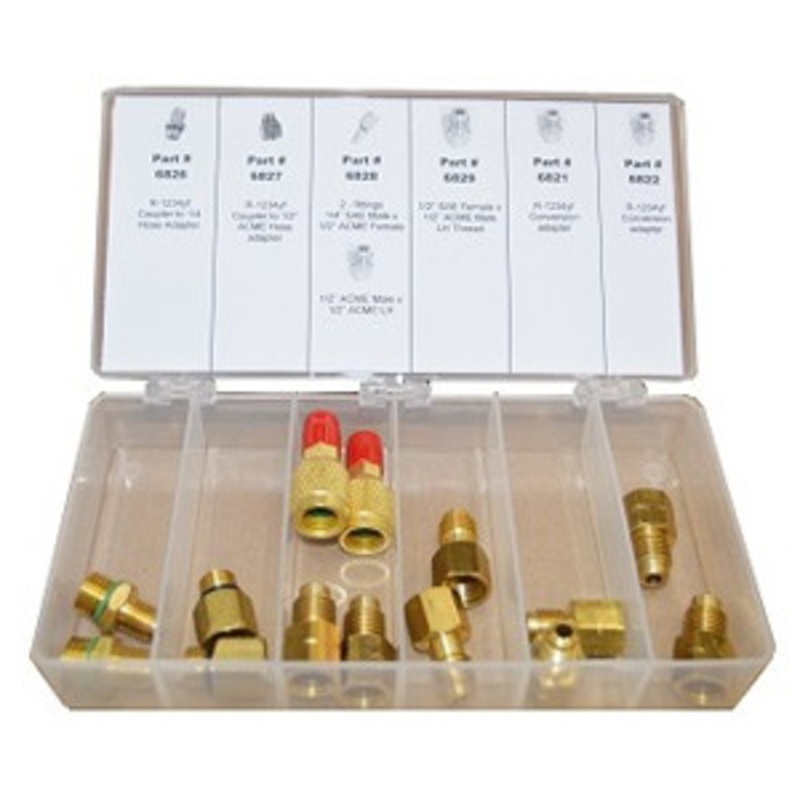 FJC Inc. R1234YF Adapter Assortment – FJ6072YF