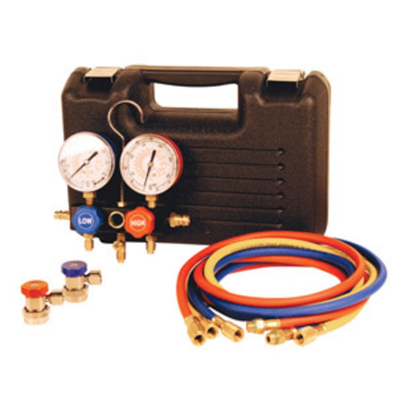 FJC Inc. R134A Extended Hose Manifold Gage Set – FJ6799