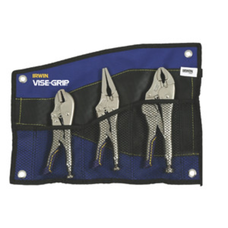 IRWIN 3 Piece Fast Release Locking Pliers Set – VGIRHT82591