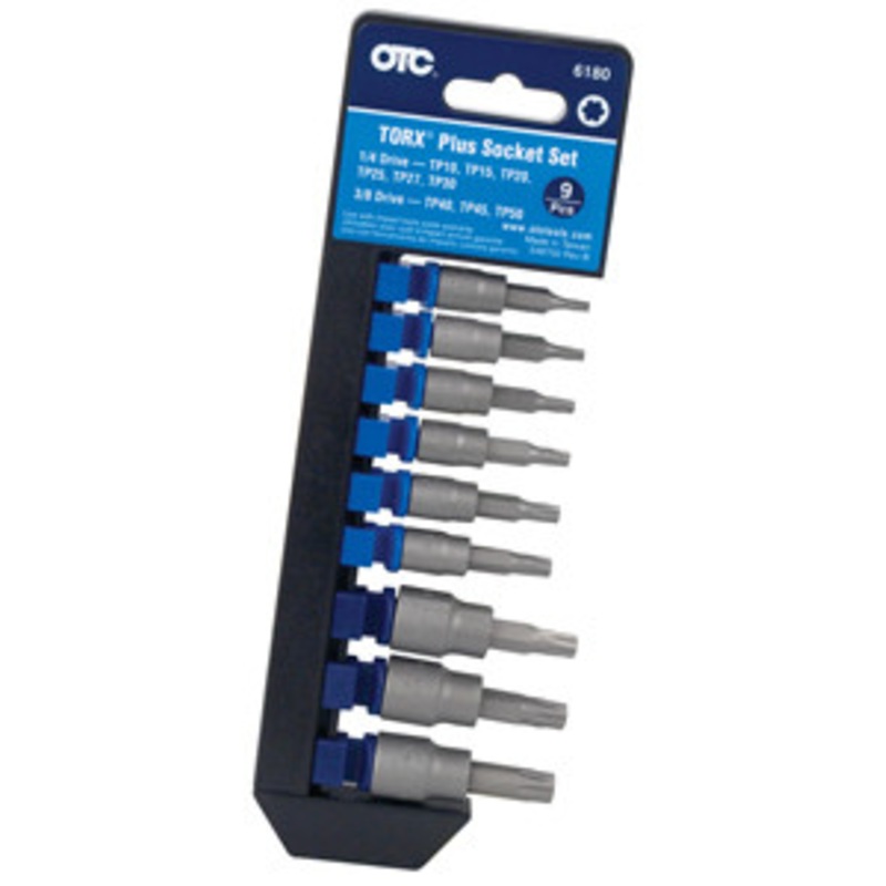 OTC Torx Plus Bit Socket Set (9 piece TP10 to TP50 – OT6180