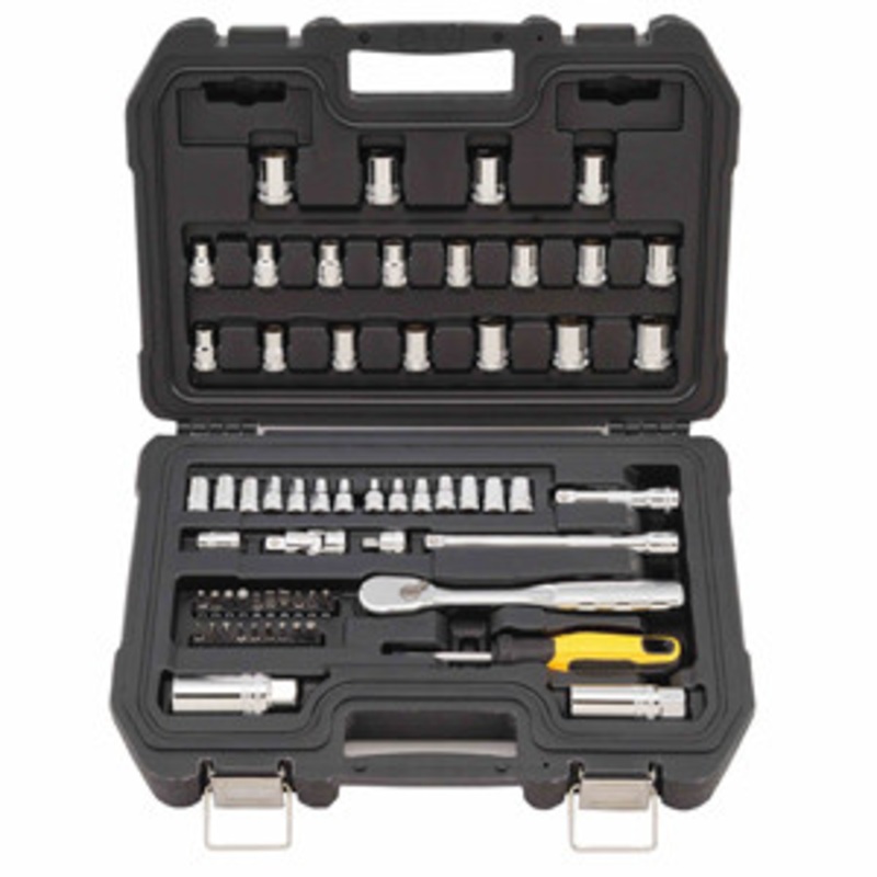 DeWALT 61 Piece 1/4 in & 3/8 Drive 6 Point Combination Socket Set – DWMT19257