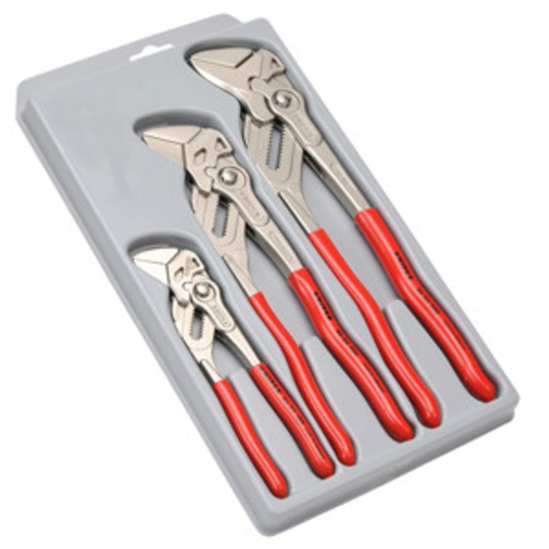 Knipex 3 Piece Smooth Jaw Plier Set – KX002006US2