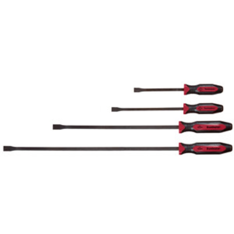 Mayhew 4 Piece Red Dominator Curved Pry Bar Set – MH14065