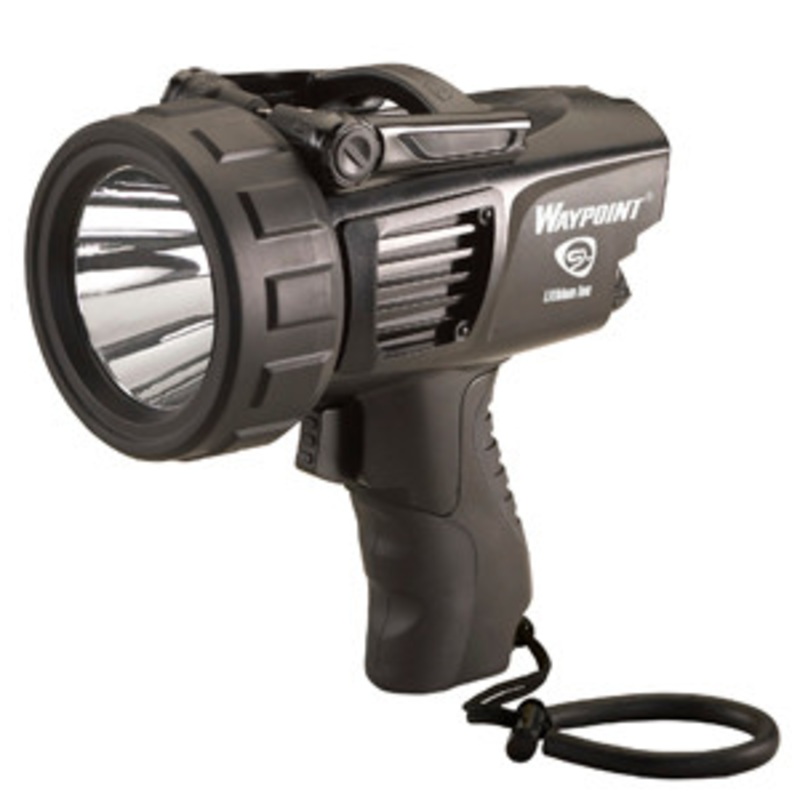 Streamlight Black Waypoint Lithium Ion Rechargeable Spotlight – SG44911