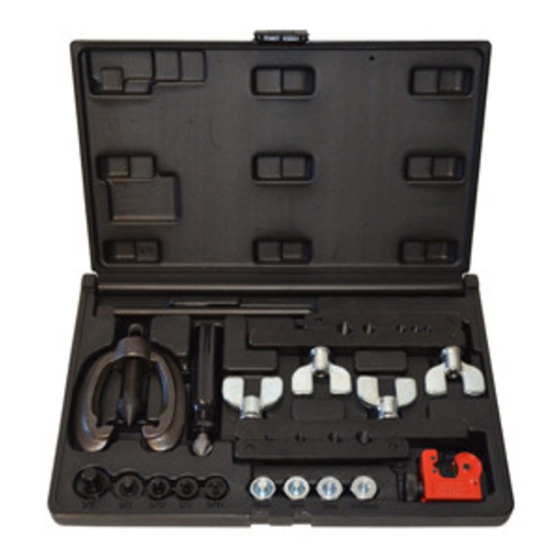 Cal-Van Tools Double and Bubble Flaring Tool Kit Metric and SAE – CV82900
