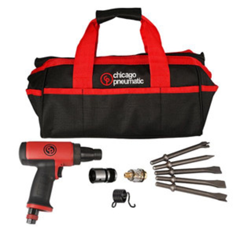 Chicago Pneumatic Short Shank Low Vibration Air Hammer Kit – CP7160K