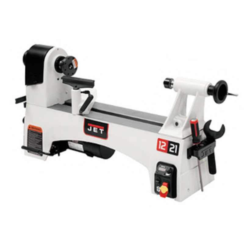 Jet JWL-1221VS  Variable Speed Wood Lathe & Accessories