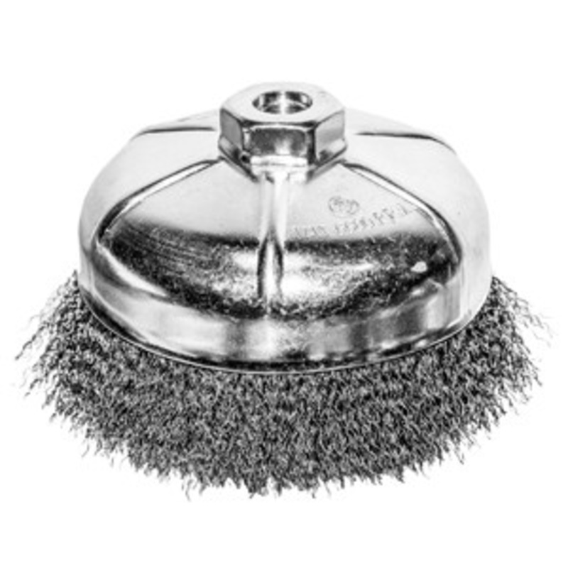 Century Drill & Tool 5 Crimped Wire Cup Brush 5/8-11 Arbor – CY76055