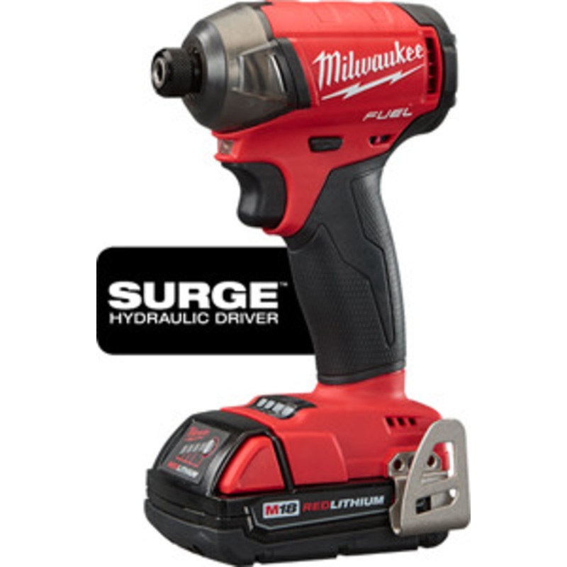 Milwaukee M18 Surge 1/4 Hex Hydraulic Driver Kit – MWK2760-22CT