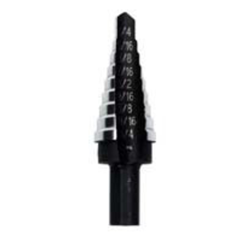 IRWIN Unibit #3 1/4-3/4 x1/16 9 Step – VG10233