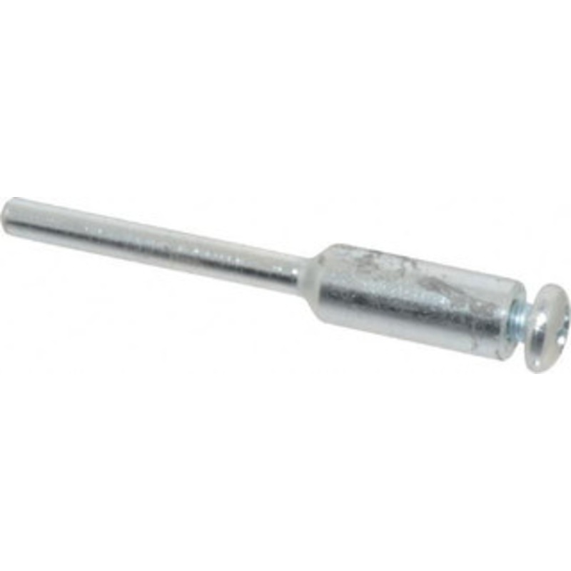 3M 1/8 Shank Diam Unitized Deburring Wheel Mandrel Compatible with 1/2 1 Diam x 1/8 Wide x 3/16 Hole Deburring Wheels 15014 – 01176064