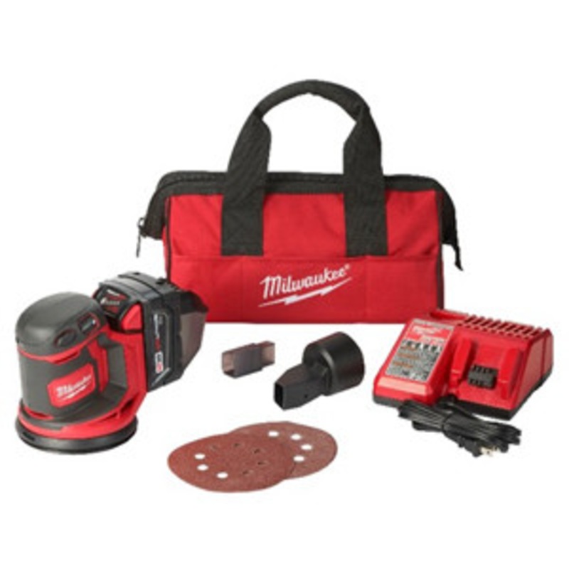 Milwaukee M18 Cordless Palm Sander Kit – MWK2648-21