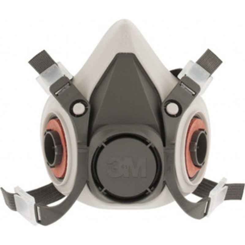 3M Series 6000, Size S Half Mask Respirator 4-Point Suspension, Bayonet Connection 7000001932 – 71855183