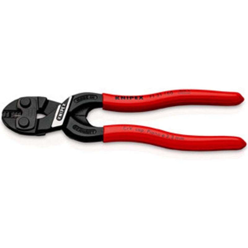 Knipex 6.5 CoBolt S Compact Bolt Cutter With Notched Blade – KX7131160SBA