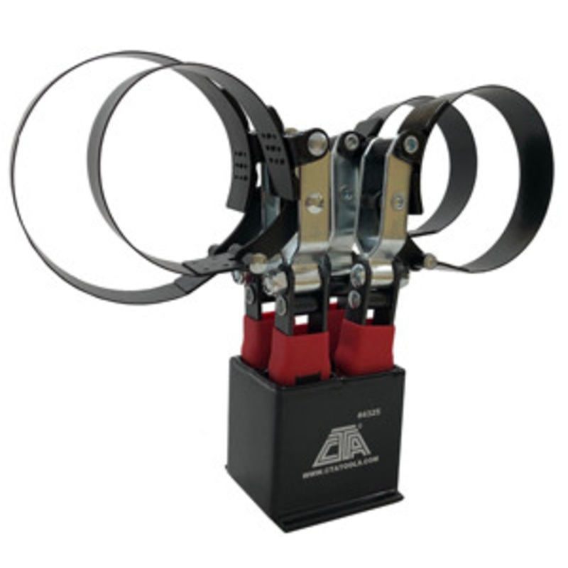 CTA Manufacturing Corp. 4 Piece Oil Filter Wrench Set in Stand – CM4325