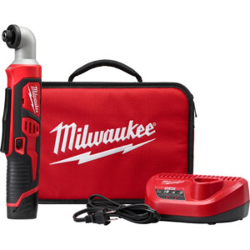 Milwaukee M12 1/4 Hex Right Angle Impact Driver Kit – MWK2467-21