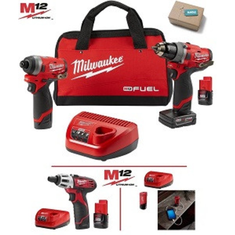 Milwaukee M12 FUEL 2-Tool Combo Kit: Bundle – MWK2596XSP