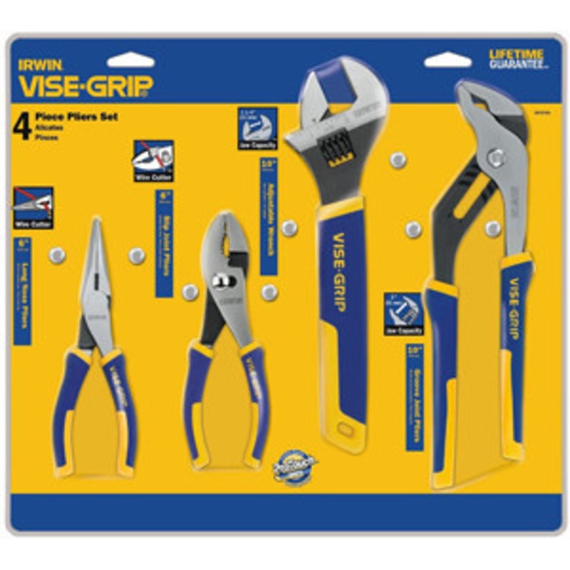 IRWIN 4 Piece Pro Pliers Set – VG2078705
