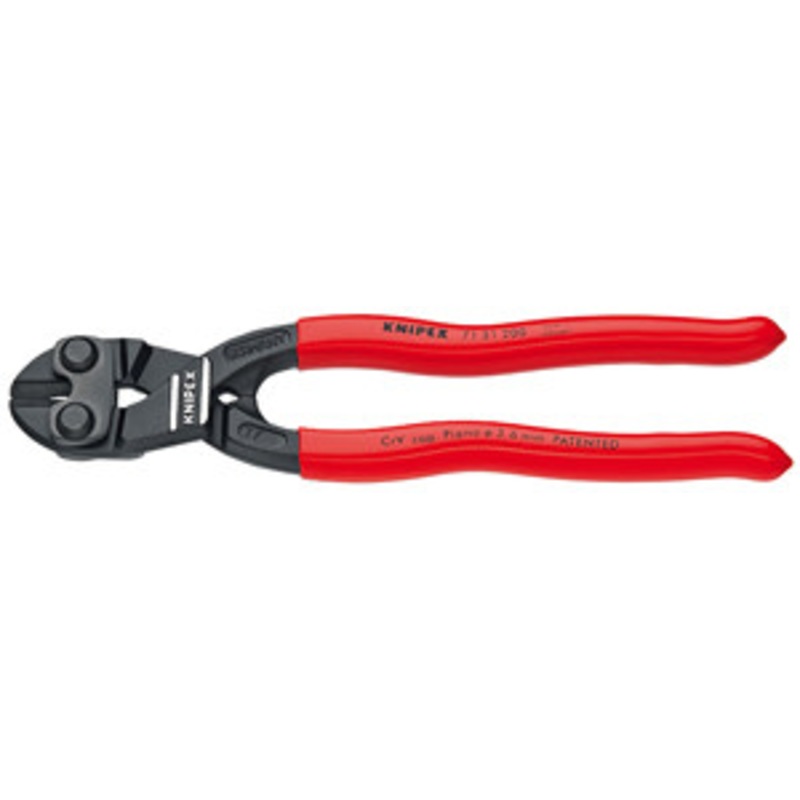 Knipex 8 Hi-Leverage CoBolt Cutters w/ Notched Blade – KX7131200