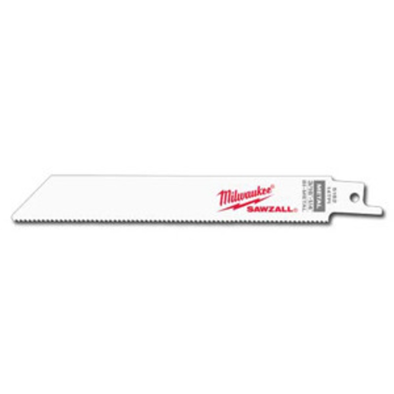 Milwaukee 24 TPI 6 (5 Pk) Super Sawzall Blade – MWK48-00-5186