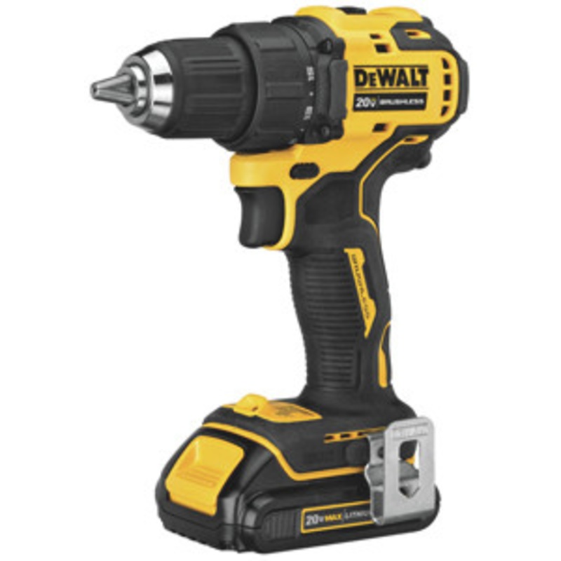 DeWALT 20V MAX Brushless Hammer Drill Kit ATOMIC Compact – DWDCD709C2