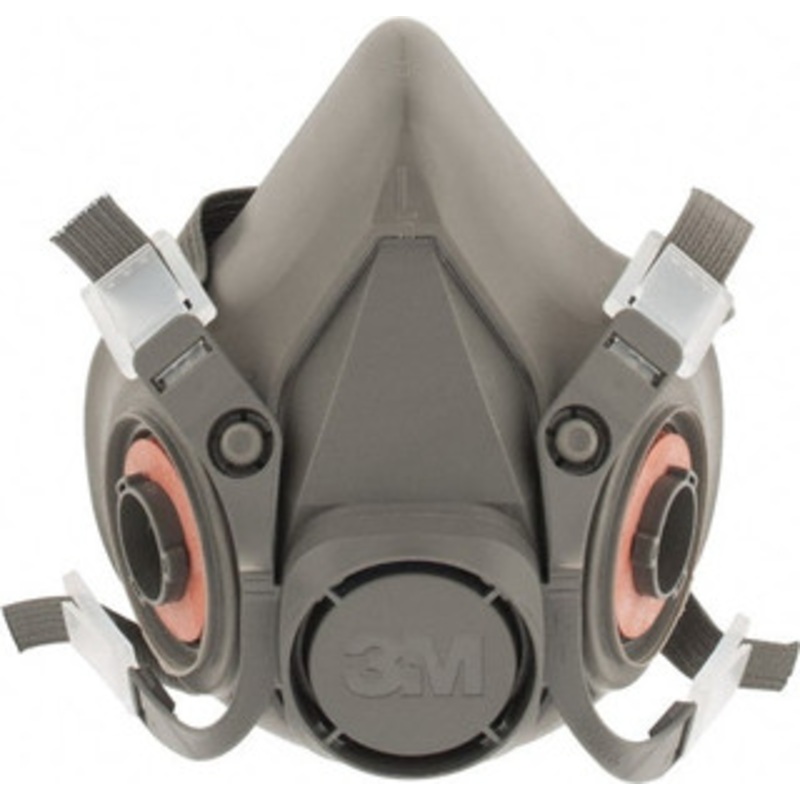3M Series 6000, Size L Half Mask Respirator 4-Point Suspension, Bayonet Connection 7000001934 – 00324426