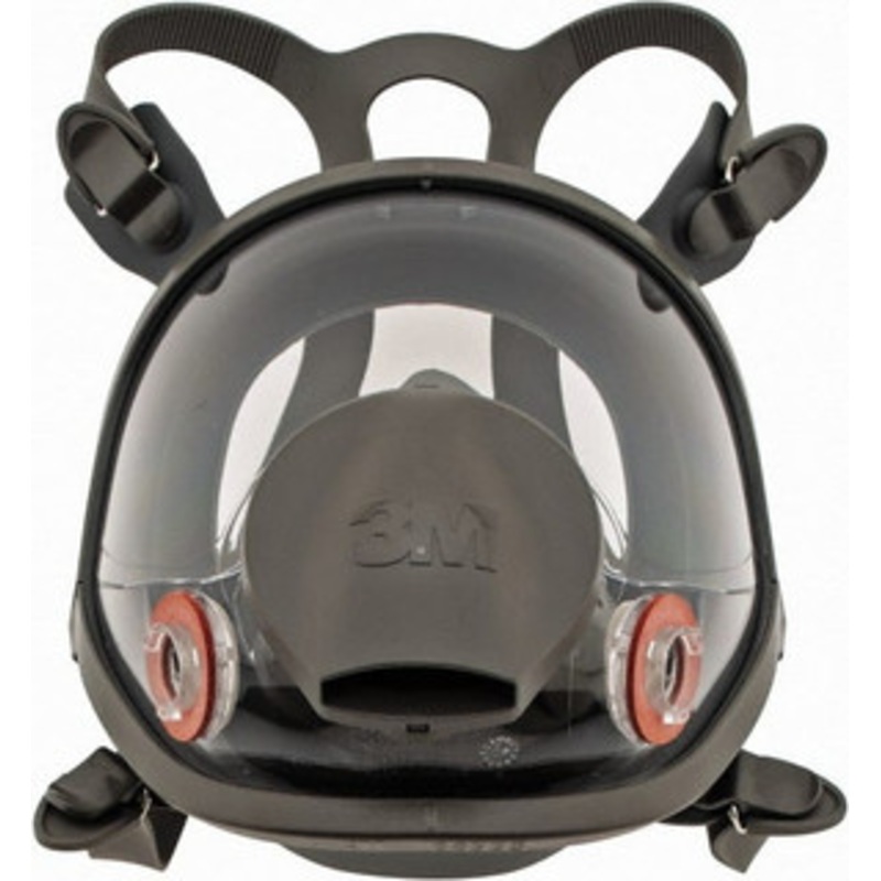 3M Series 6000, Size M Full Face Respirator 4-Point Suspension, Bayonet Connection 7000002030 – 00324509