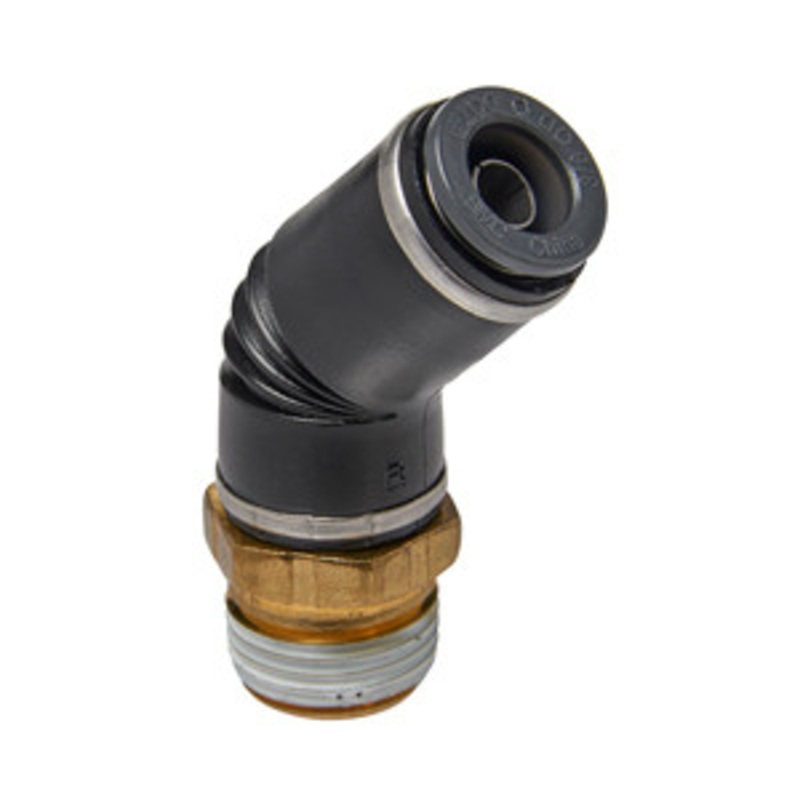 S.U.R.&R. 45 Swivel Male Elbow 3/8 Tube X 3/8 NPT (2) – SRRAB4340