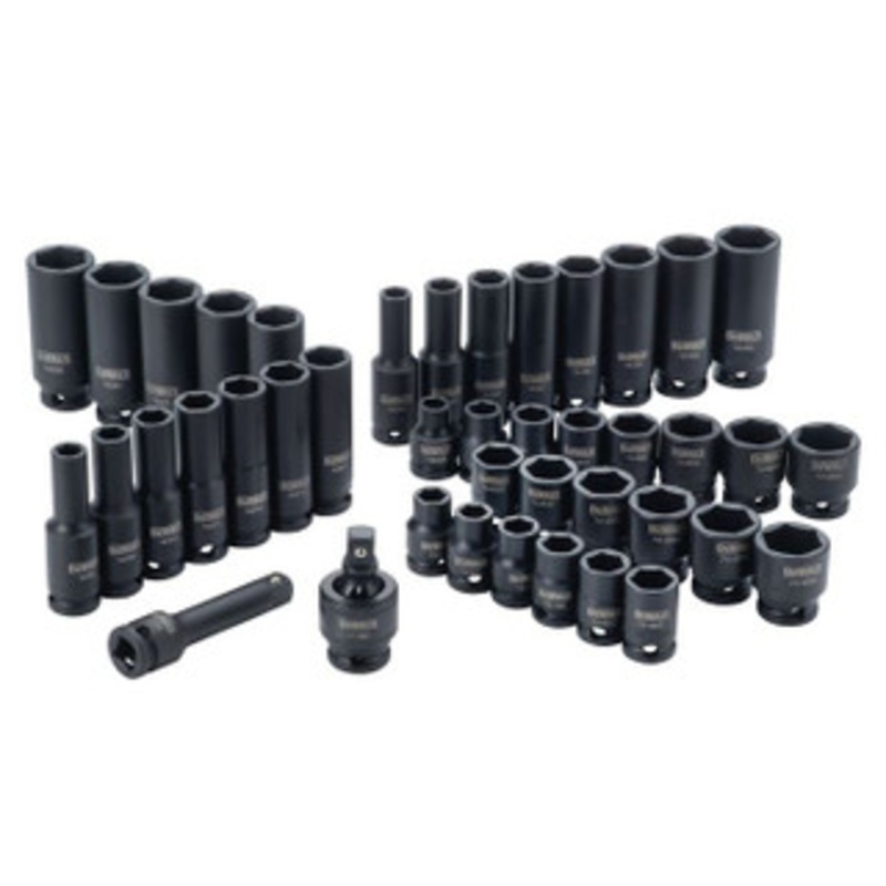 DeWALT 42 Pc Mechanics 3/8 Dr Impact Socket Set – DWMT19248