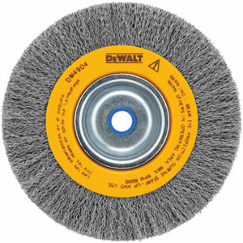 DeWALT 6 Carbon Wire Bench Grinder Wheel – DW4904