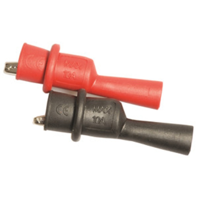 Electronic Specialties Push on Alligator Clips – Set of red/black – EL180-1