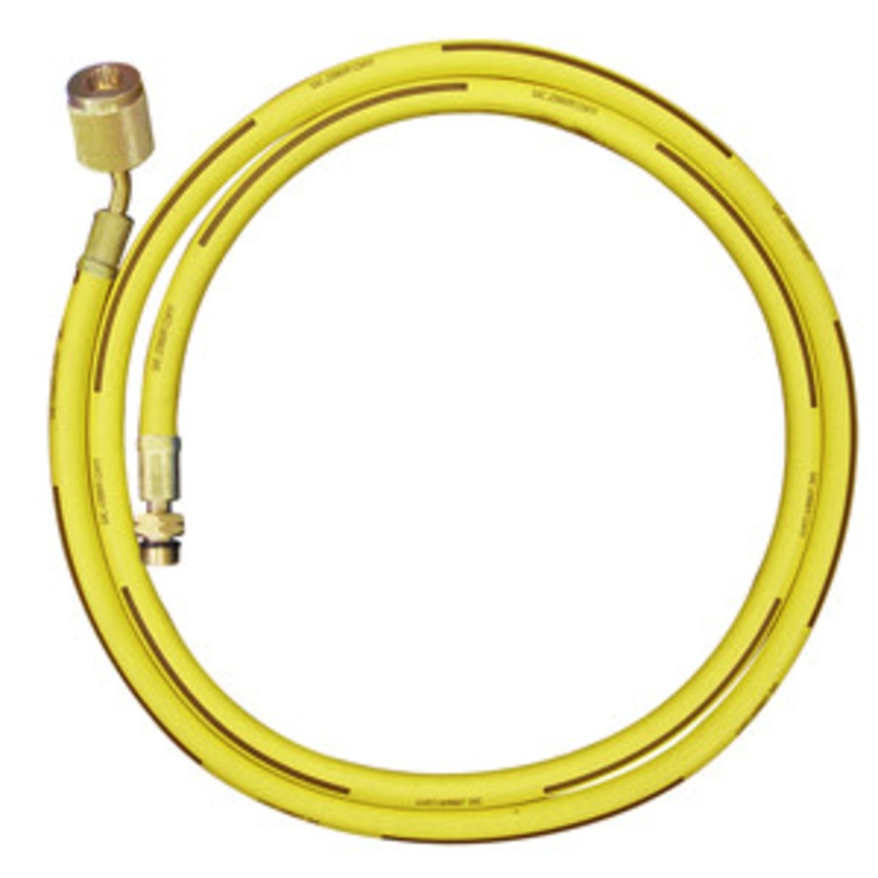 Mastercool R1234YF 60 Yellow Hose With Built In Shut-Off – ML83602