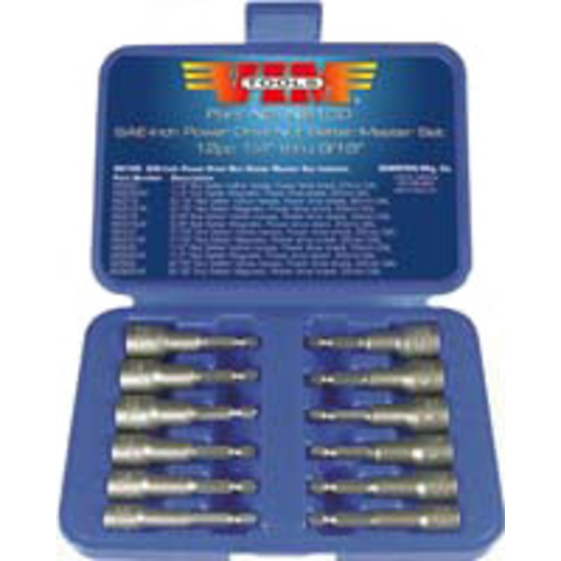 VIM Tools 12pc SAE Nut Setter Kit Magnetic & Hollow – VMNS100