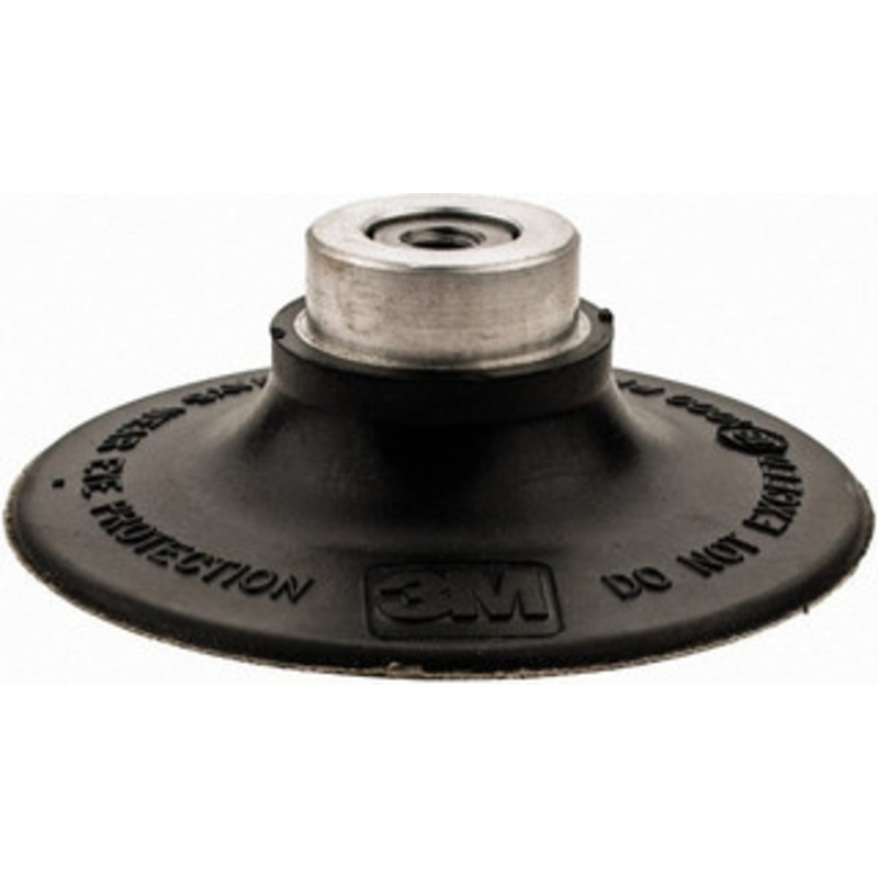 3M 3 Diam Quick-Change Type R Disc Backing Pad Medium Density, 18,000 RPM, Roloc TR Compatible 7000000602 – 00222992