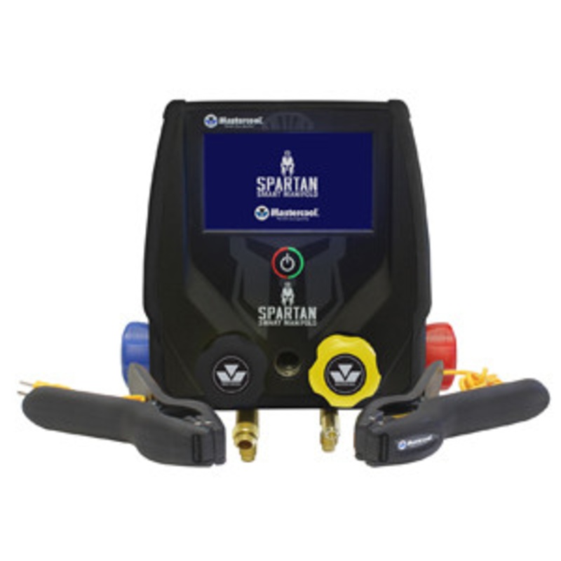 Mastercool Spartan Bluetooth 4 Way Digital 2 Clamp Manifold – ML99943-BT-2
