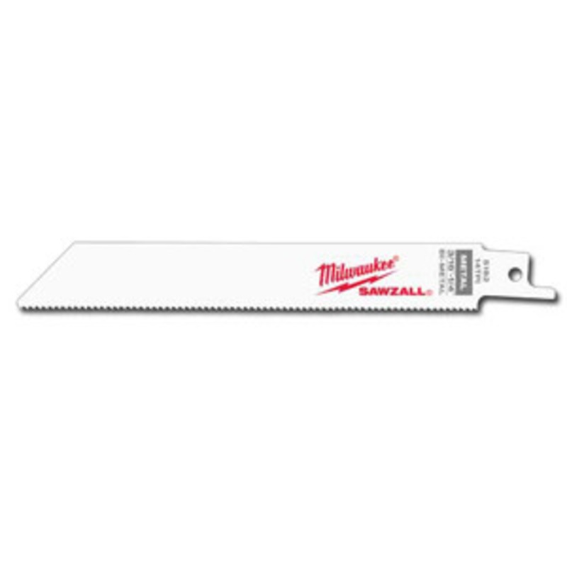 Milwaukee 18 TPI 6 (50 Pk) Super Sawzall Blade – MWK48-01-6184