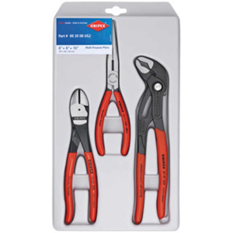 Knipex 3 Pc Universal Plier Set – KX002008US2