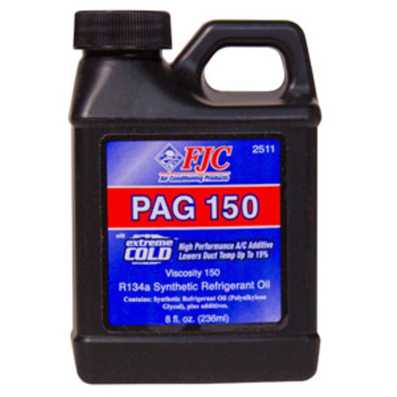 FJC Inc. 8 Oz. PAG Oil 150 with Extreme Cold – FJ2511