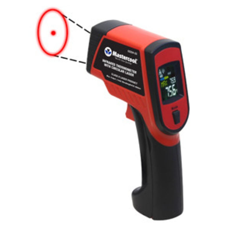 Mastercool Laser IR Thermometer with Circular Laser – ML52224-CC