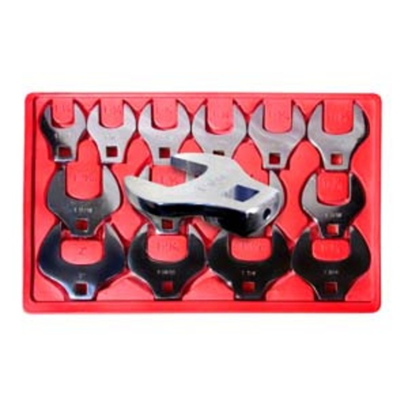 V8 Tools 14 Piece SAE Jumbo Crowfoot Wrench Set – VT7814