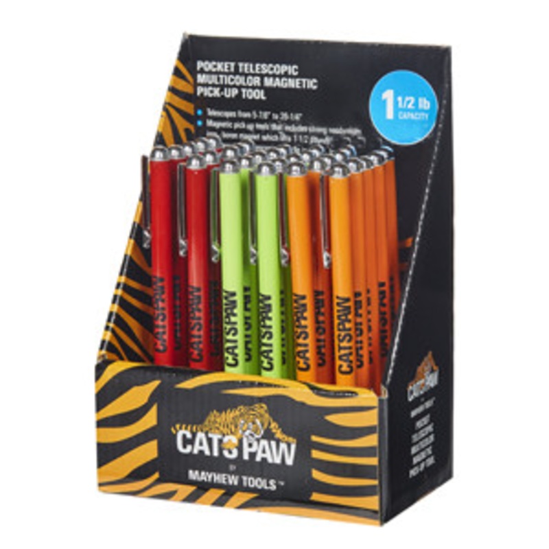 Mayhew CatsPaw 30 Piece Small Magnetic Pick-Up Tool Display – CZ17965