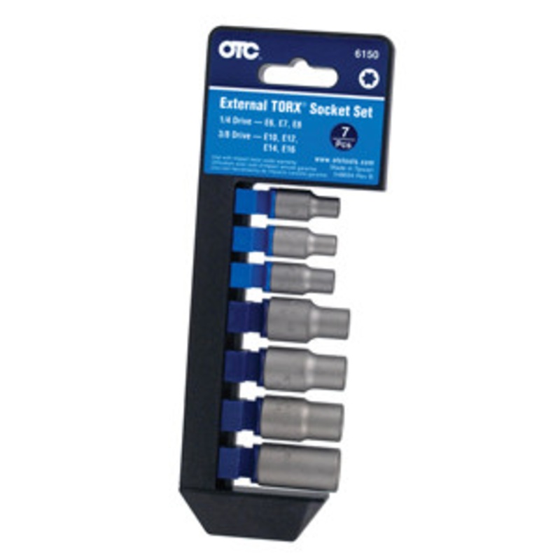 OTC 7 Pc. Bulletproof External Torx Socket Set – OT6150