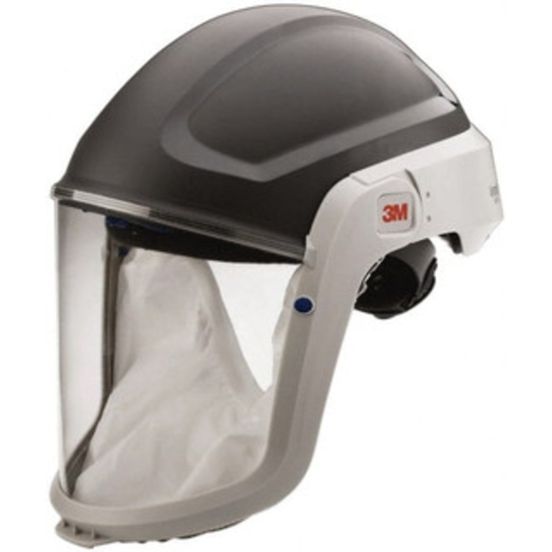 3M PAPR Compatible Hard Hat with Face Shield Compatible with Breathe Easy, GVP, TR-300, M-series 7000002382 – 41927252