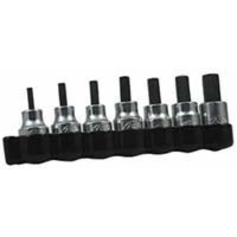 Lisle Metric Hex Bit Socket Set – LS33850