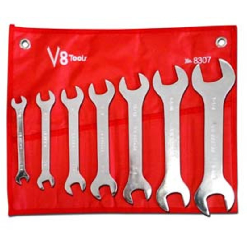 V8 Tools 7 Piece SAE Super Thin Wrench Set – VT8307