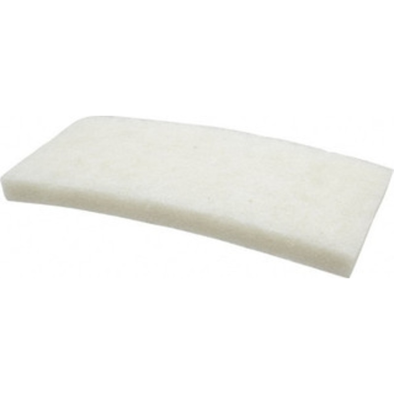 3M 10 Long x 4-5/8 x 1 Thick Wide Cleansing Pad Nonabrasive, Light-Duty, White 7000002240 – 06683973